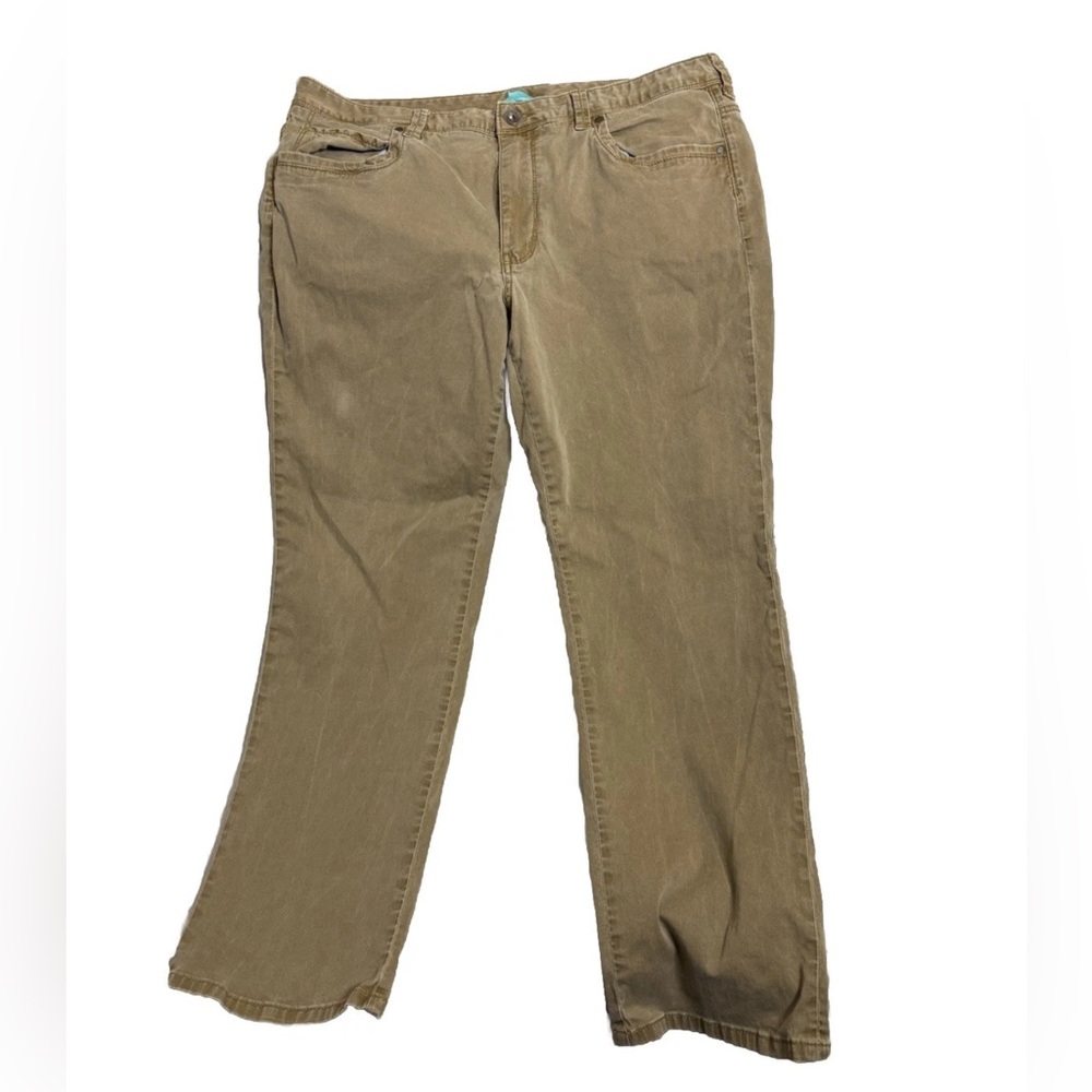 Tommy Bahama Chino Pants Mens 38x32 Beige Washed Out Fabric